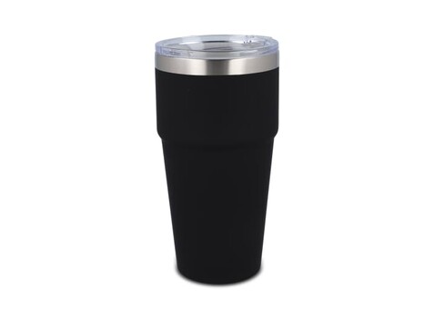 T-Ceramic Softtouch Becher 500 ml - Schwarz bedrucken, Art.-Nr. LT98729-N0002