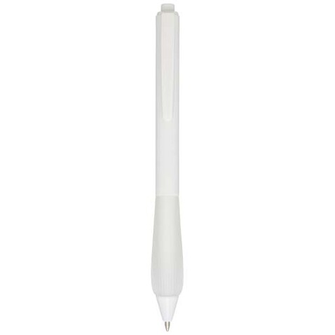 Lorena RABS Kugelschreiber (schwarze Mine), transparent weiss bedrucken, Art.-Nr. 10792101 Lorena RABS Kugelschreiber (schwarze Mine), transparent weiss bedrucken, Art.-Nr. 10792101