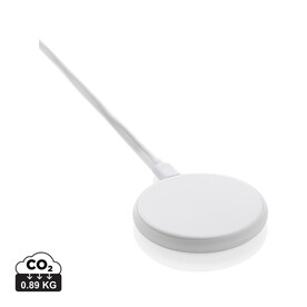 Magnapad magnetisches 3-in-1 15W Ladepad aus RCS rPlastik weiß bedrucken, Art.-Nr. P309.0103 Magnapad magnetisches 3-in-1 15W Ladepad aus RCS rPlastik weiß bedrucken, Art.-Nr. P309.0103