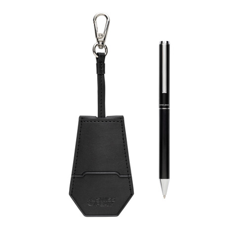Swiss Peak Tula RCS Set aus Key-Organizer &amp; Stifte schwarz bedrucken, Art.-Nr. P820.9701