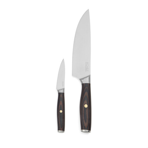VINGA Tara Chef-Set aus Stahl Stahl, schwarz bedrucken, Art.-Nr. V2613409