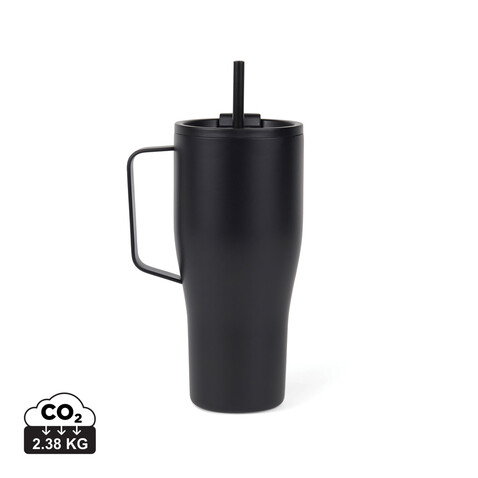 VINGA Eos Voyager 800ml Flasche aus RCS rec. Stainless-Steel schwarz, schwarz bedrucken, Art.-Nr. V4320401 VINGA Eos Voyager 800ml Flasche aus RCS rec. Stainless-Steel schwarz, schwarz bedrucken, Art.-Nr. V4320401