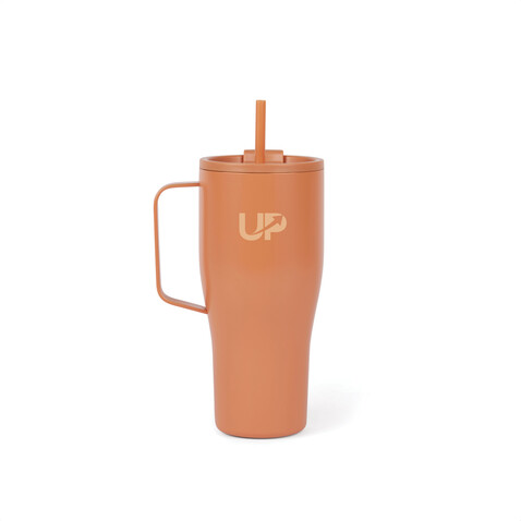 VINGA Eos Voyager 800ml Flasche aus RCS rec. Stainless-Steel orange, orange bedrucken, Art.-Nr. V4320408 VINGA Eos Voyager 800ml Flasche aus RCS rec. Stainless-Steel orange, orange bedrucken, Art.-Nr. V4320408