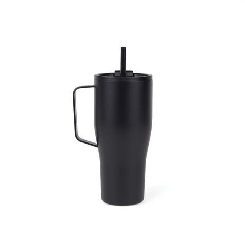 VINGA Eos Voyager 800ml Flasche aus RCS rec. Stainless-Steel schwarz, schwarz bedrucken, Art.-Nr. V4320401 VINGA Eos Voyager 800ml Flasche aus RCS rec. Stainless-Steel schwarz, schwarz bedrucken, Art.-Nr. V4320401