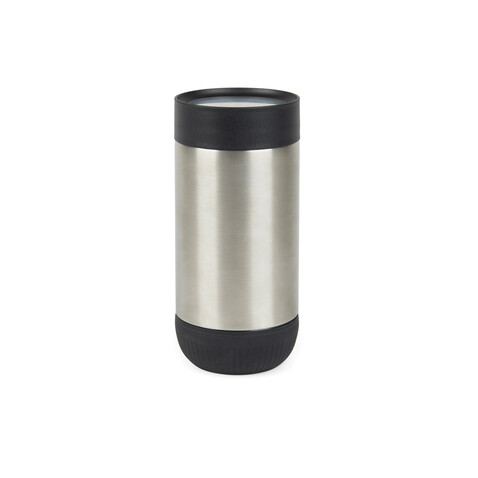 VINGA Erie 350ml Becher aus RCS rec. Stainless-Steel silber, schwarz bedrucken, Art.-Nr. V4321002 VINGA Erie 350ml Becher aus RCS rec. Stainless-Steel silber, schwarz bedrucken, Art.-Nr. V4321002