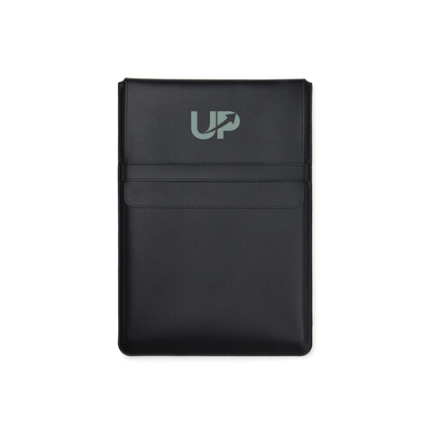 VINGA Timo 14" Laptop-Sleeve aus RCS recyceltem rPET schwarz bedrucken, Art.-Nr. V7880101