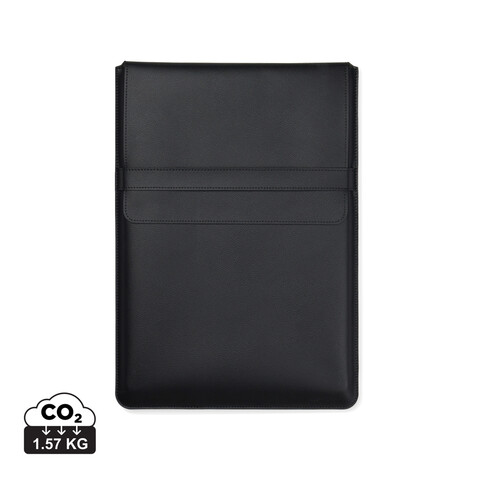 VINGA Timo 16" Laptop-Sleeve aus RCS recyceltem rPET schwarz bedrucken, Art.-Nr. V7880601 VINGA Timo 16" Laptop-Sleeve aus RCS recyceltem rPET schwarz bedrucken, Art.-Nr. V7880601