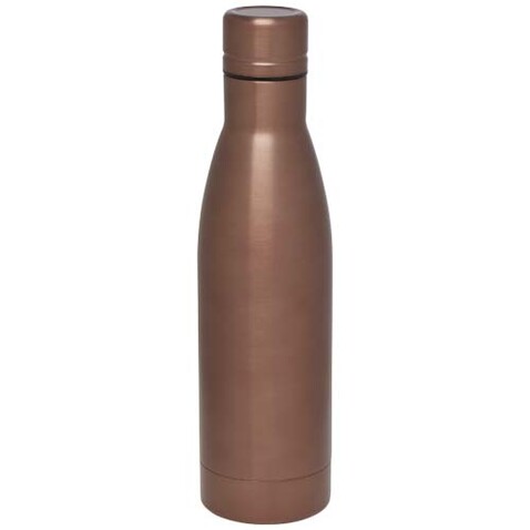 Vasa RCS-zertifizierte Kupfer-Vakuum Isolierflasche aus recyceltem Edelstahl, 500 ml, bronze bedrucken, Art.-Nr. 10073640