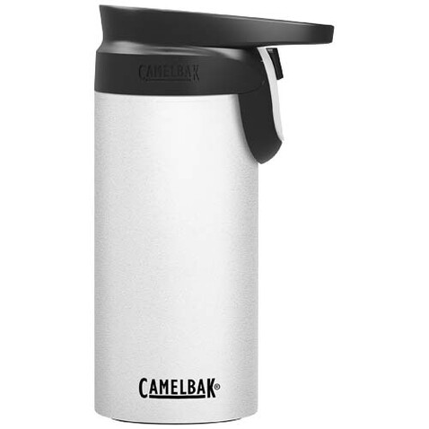 CamelBak® Forge Flow 350 ml vakuumisolierter Trinkbecher, weiss bedrucken, Art.-Nr. 10075601