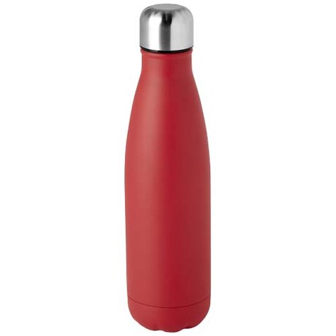 Cove 500 ml RCS-zertifizierte vakuumisolierte Edelstahlflasche, rot bedrucken, Art.-Nr. 10079021