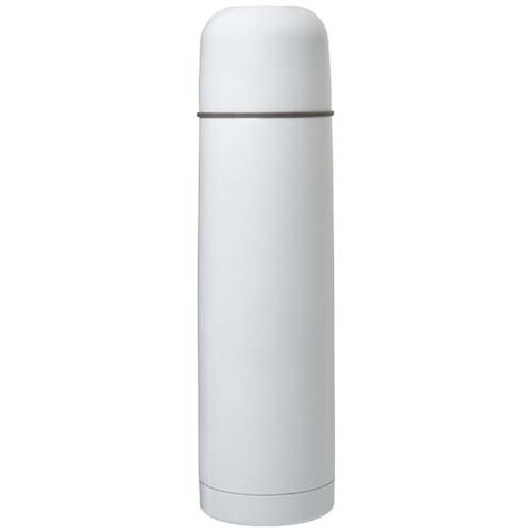 Sullivan 750 ml RCS-zertifizierte Vakuum Isolierflasche aus recyceltem Edelstahl, weiss bedrucken, Art.-Nr. 10079701