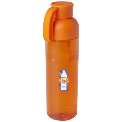 Illuminate 600 ml RPET-Wasserflasche, orange bedrucken, Art.-Nr. 10080331