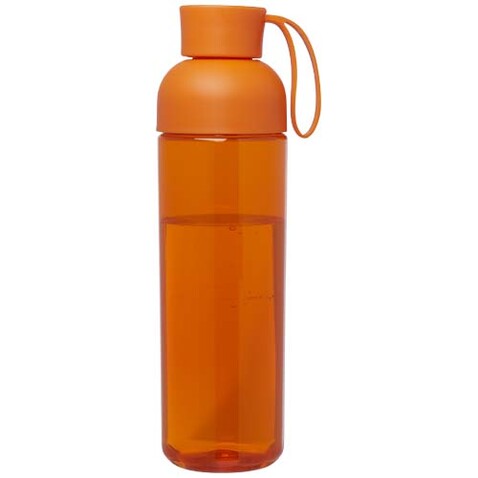 Illuminate 600 ml RPET-Wasserflasche, orange bedrucken, Art.-Nr. 10080331