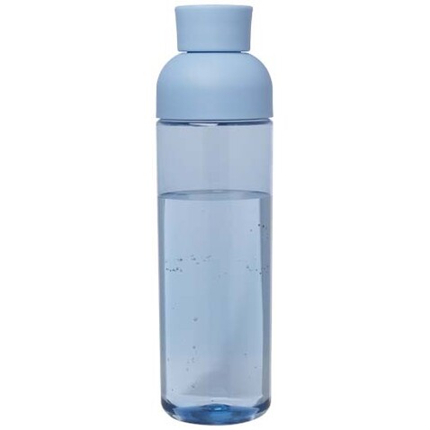 Illuminate 600 ml RPET-Wasserflasche, hellblau bedrucken, Art.-Nr. 10080350