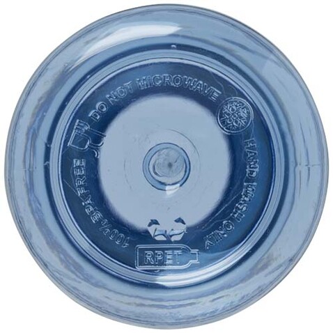 Illuminate 600 ml RPET-Wasserflasche, hellblau bedrucken, Art.-Nr. 10080350