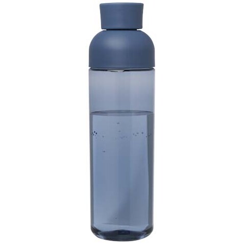 Illuminate 600 ml RPET-Wasserflasche, Ozeanblau bedrucken, Art.-Nr. 10080351