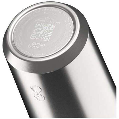 Ocean Bottle 350 ml vakuumisolierter Isolierbecher, edelstahl grau bedrucken, Art.-Nr. 10081882