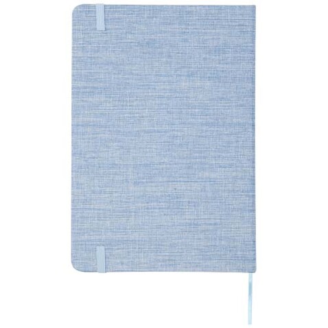 Ramona A5 Baumwoll Notizbuch, hellblau bedrucken, Art.-Nr. 10790050 Ramona A5 Baumwoll Notizbuch, hellblau bedrucken, Art.-Nr. 10790050