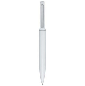 Blanca Kugelschreiber aus recyceltem Aluminium (schwarze Mine), weiss bedrucken, Art.-Nr. 10791401