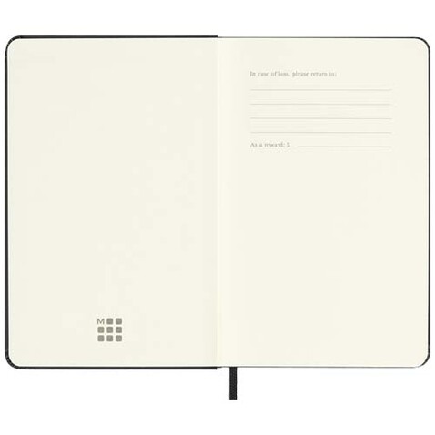 Moleskine Hardcover 12 Monate PK Wochenkalender, schwarz bedrucken, Art.-Nr. 10794490