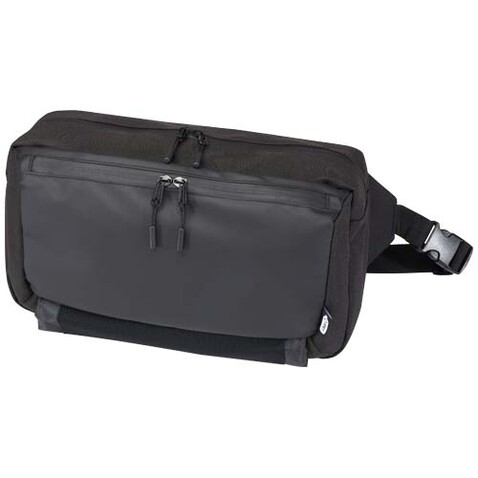 Roam GRS recycelte modulare Tragetasche, schwarz bedrucken, Art.-Nr. 12071590