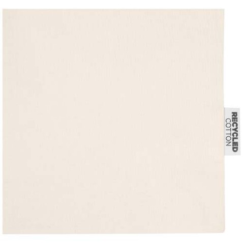 Odessa 220 g/m² Baumwoll Tragetasche aus GRS recycelter Baumwolle 40L, natur bedrucken, Art.-Nr. 12073406