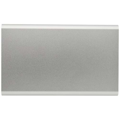 Pep 4000 mAh Type-C Powerbank aus recyceltem Aluminium, silber bedrucken, Art.-Nr. 12438081