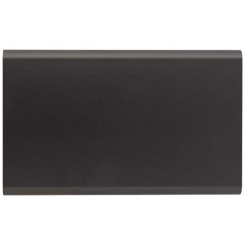 Pep 4000 mAh Type-C Powerbank aus recyceltem Aluminium, Titan bedrucken, Art.-Nr. 12438082