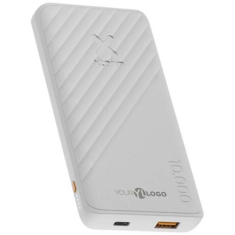 Xtorm XG210 Go2 15W 10.000 mAh Schnelllade-Powerbank, weiss bedrucken, Art.-Nr. 12441106