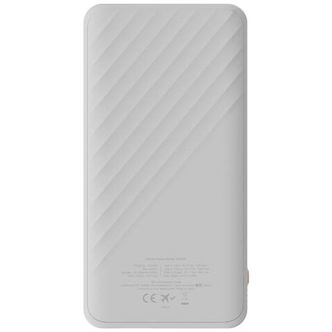 Xtorm XG210 Go2 15W 10.000 mAh Schnelllade-Powerbank, weiss bedrucken, Art.-Nr. 12441106