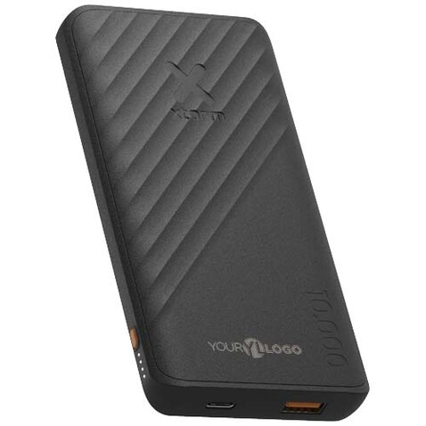 Xtorm XG210 Go2 15W 10.000 mAh Schnelllade-Powerbank, schwarz bedrucken, Art.-Nr. 12441190