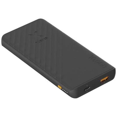 Xtorm XG210 Go2 15W 10.000 mAh Schnelllade-Powerbank, schwarz bedrucken, Art.-Nr. 12441190