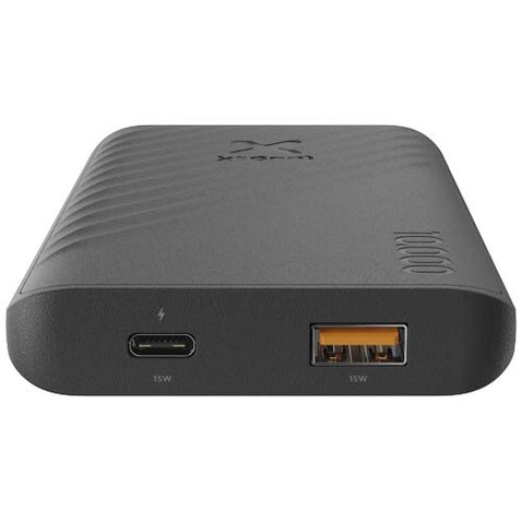 Xtorm XG210 Go2 15W 10.000 mAh Schnelllade-Powerbank, schwarz bedrucken, Art.-Nr. 12441190