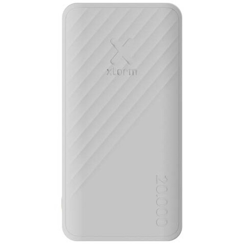 Xtorm XG220 Go2 15W 20.000 mAh Schnelllade-Powerbank, weiss bedrucken, Art.-Nr. 12441262