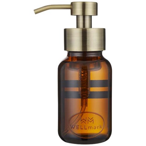 Wellmark 250 ml Duschgel, amber heather bedrucken, Art.-Nr. 12632111