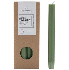 Originalhome Matcha Dinner Kerze, heather grün bedrucken, Art.-Nr. 12632362 Originalhome Matcha Dinner Kerze, heather grün bedrucken, Art.-Nr. 12632362