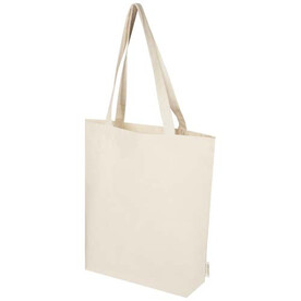 Orissa 180 g/m² GOTS Tragetasche mit tiefem Boden aus Bio-Baumwolle 11L, natur bedrucken, Art.-Nr. 13006006 Orissa 180 g/m² GOTS Tragetasche mit tiefem Boden aus Bio-Baumwolle 11L, natur bedrucken, Art.-Nr. 13006006