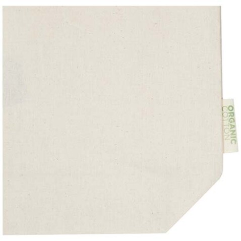 Orissa 180 g/m² GOTS Tragetasche mit tiefem Boden aus Bio-Baumwolle 11L, natur bedrucken, Art.-Nr. 13006006
