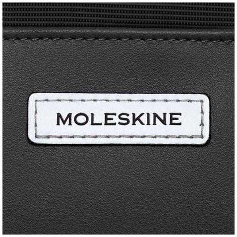 Moleskine Metro Slim Rucksack, schwarz bedrucken, Art.-Nr. 13007490