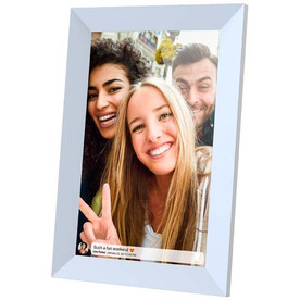 Prixton Prado 10&amp;quot; Frameo digitaler WLAN Fotorahmen, weiss bedrucken, Art.-Nr. 2PA13001