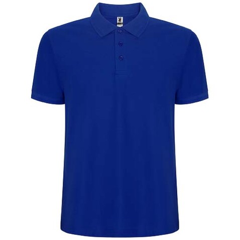 Pegaso Premium Poloshirt für Kinder, blau bedrucken, Art.-Nr. K66094TG