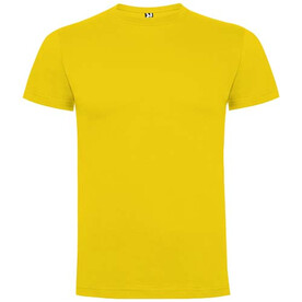 Dogo Premium T-Shirt für Herren, gelb bedrucken, Art.-Nr. R65021B1