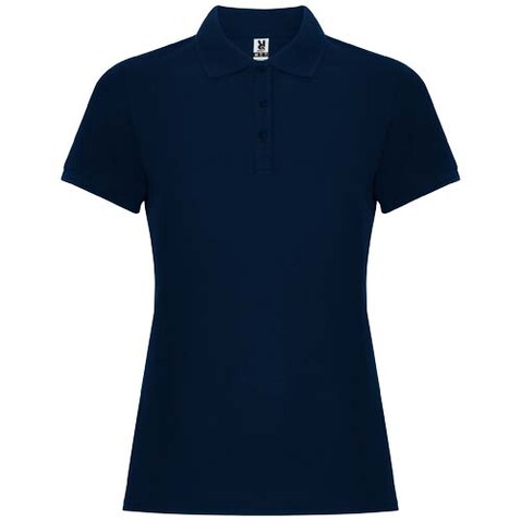 Pegaso Premium Poloshirt für Damen, Navy Blue bedrucken, Art.-Nr. R66441R1