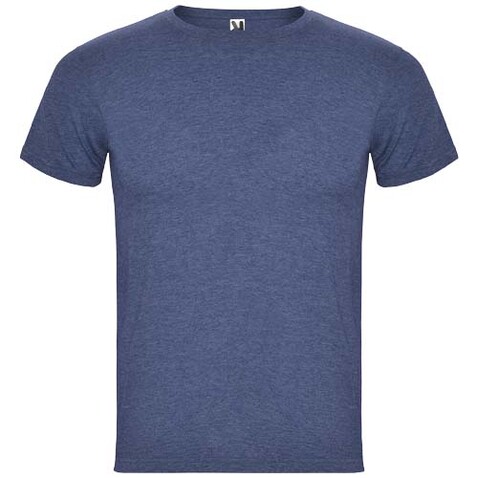 Fox T-Shirt für Herren, Heather Denim Blue bedrucken, Art.-Nr. R66601L1