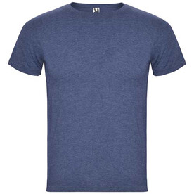 Fox T-Shirt für Herren, Heather Denim Blue bedrucken, Art.-Nr. R66601L1