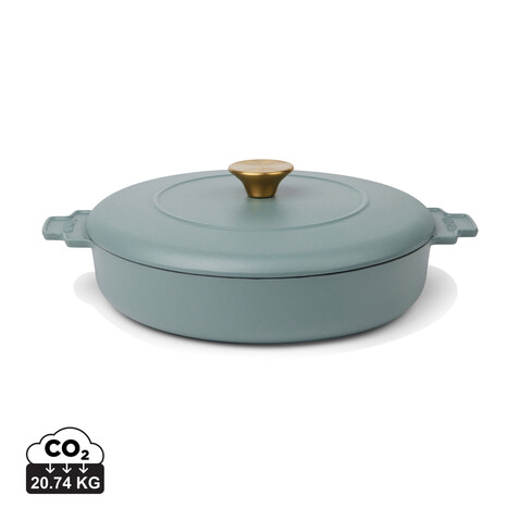 VINGA Monte Heritage Schmortopf 2,5 L blau bedrucken, Art.-Nr. V2615207