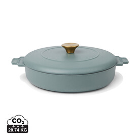 VINGA Monte Heritage Schmortopf 2,5 L blau bedrucken, Art.-Nr. V2615207