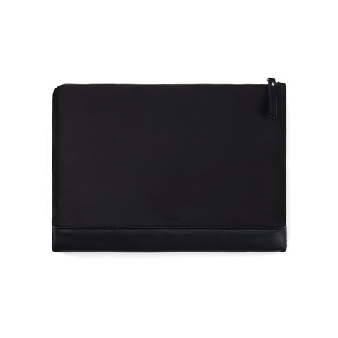 VINGA Marlow 16" Laptop Sleeve aus RCS recyceltem Polyester schwarz bedrucken, Art.-Nr. V7880701 VINGA Marlow 16" Laptop Sleeve aus RCS recyceltem Polyester schwarz bedrucken, Art.-Nr. V7880701