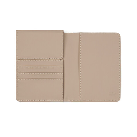 VINGA Baltimore RCS recycelte Polyester-RFID-Reisepasshülle greige bedrucken, Art.-Nr. V8200119 VINGA Baltimore RCS recycelte Polyester-RFID-Reisepasshülle greige bedrucken, Art.-Nr. V8200119
