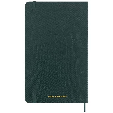 Moleskine 100% VEGEA® Boa Softcover Notizbuch L – liniert, grün bedrucken, Art.-Nr. 10793161